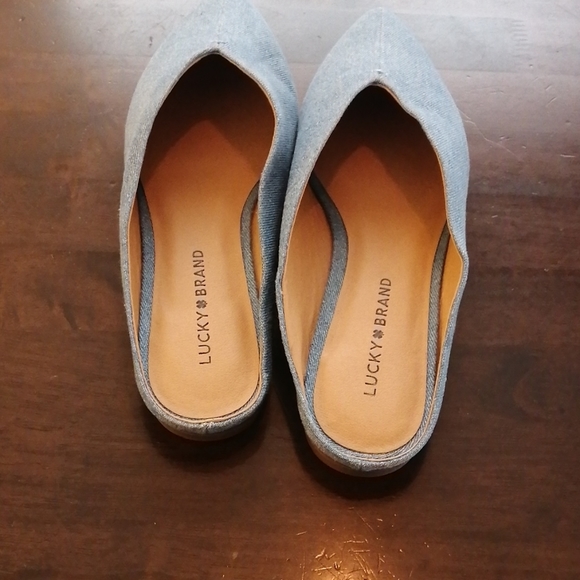 NWOT Lucky Brand Barbora suede mules#Clearance#Lastprice#No offer - Picture 7 of 11